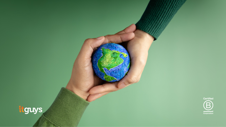 Be IT Planet-Friendly with Our Free sustainability IT checklist | Managed IT Services from ITGUYS | London-Based IT Company | BCorp