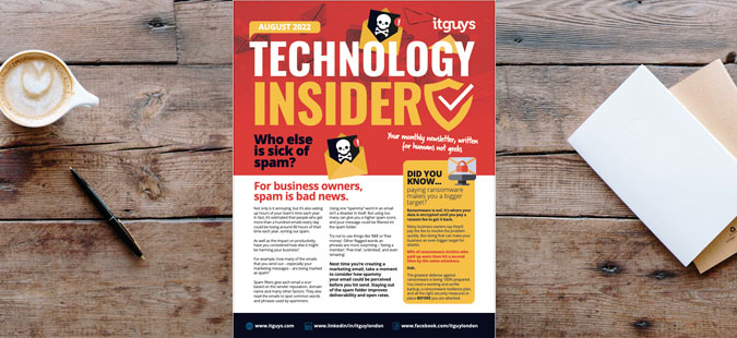 Spam | Managed IT Services from ITGUYS | London-Based IT Company