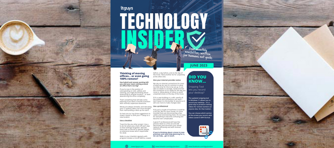 ITGUYS Tech Insider June 23 | Remote working | Managed IT Services from ITGUYS | London-Based IT Company